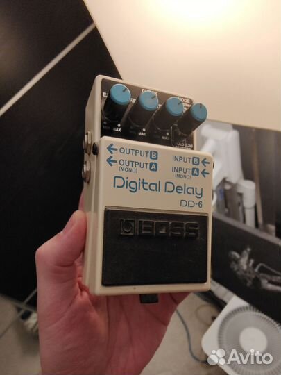 Гитарная педаль boss DD-6
