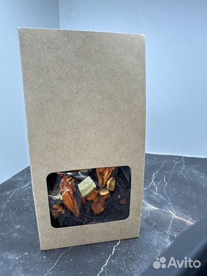 Чай с сублимированными ягодами