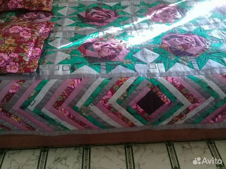 Покрывало печворк Спальный гарнитур
