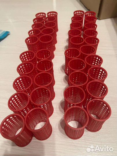 Sibel Бигуди, красные 40 мм