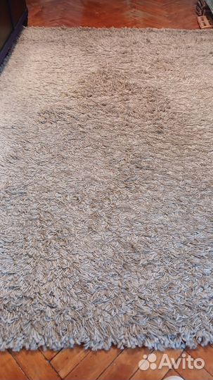 Ковер с длинным ворсом бу