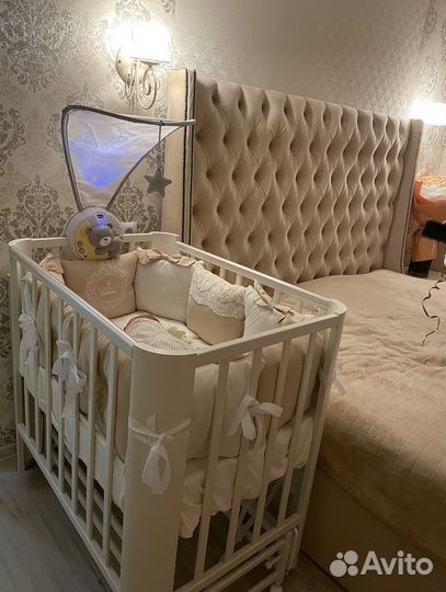 Бортики в кроватку