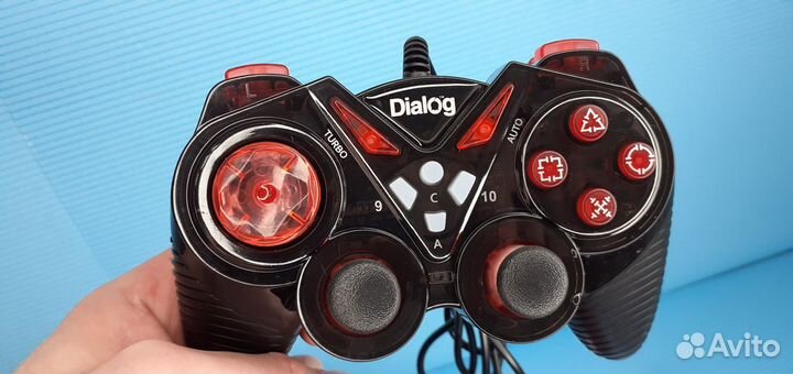 Геймпад Dialog Action Проводной джойстик Вибрация