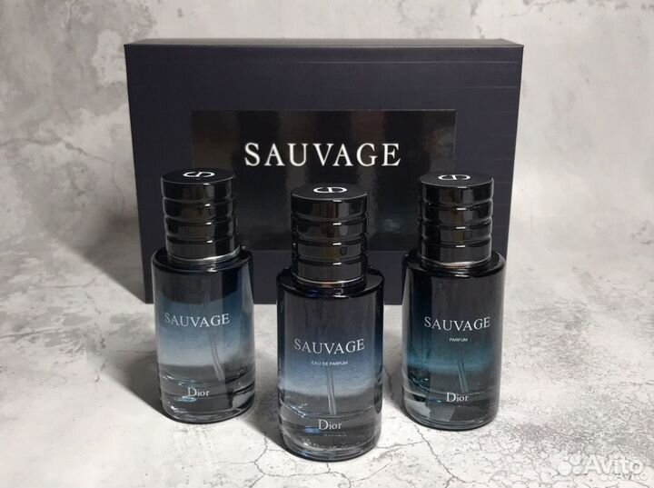 Подарочный набор духов Dior Sаuvagе мужской парфюм