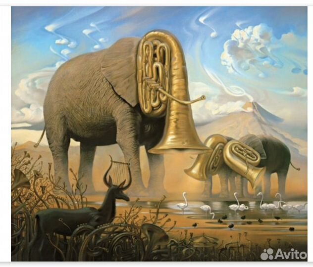 Metaphorical Journey by Vladimir Kush