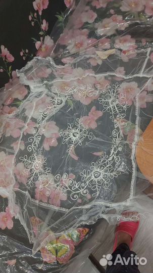 Покрывало, накидки на подушки, шитье