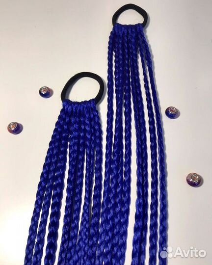 Афрорезинки (косы на резинке)