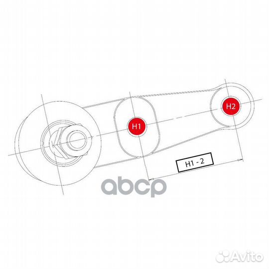 Опора шаровая CTR CB0280 (cbmz-27, CBF-17) CB0280