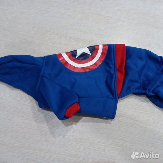 Толстовка для собак с капюшоном