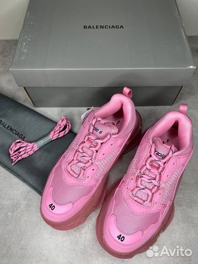 Кроссовки Balenciaga розовые