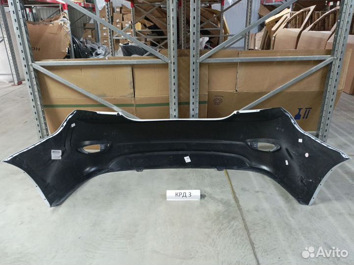 Бампер задний Hyundai Solaris 1 2011-2017