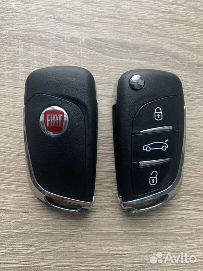 Ключ fiat/фиат (с программированием)