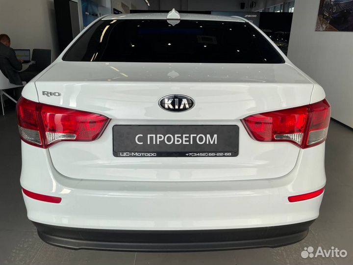 Kia Rio 1.6 AT, 2017, 136 381 км