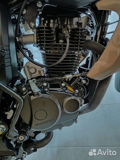 Мотоцикл дорожный Motoland bandit 250 коричневый