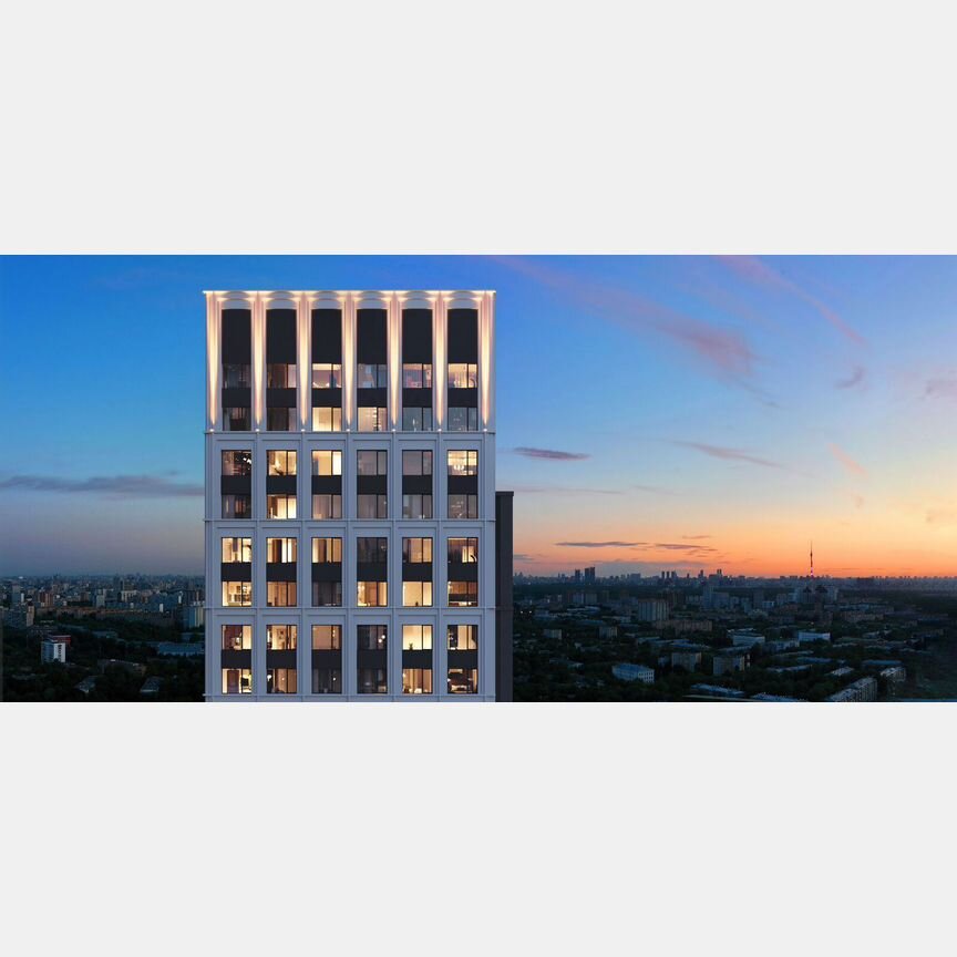 2-к. квартира, 62,8 м², 20/31 эт.