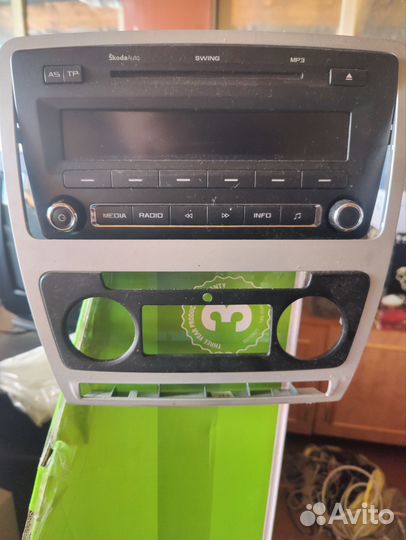 Головное устройство skoda octavia a5
