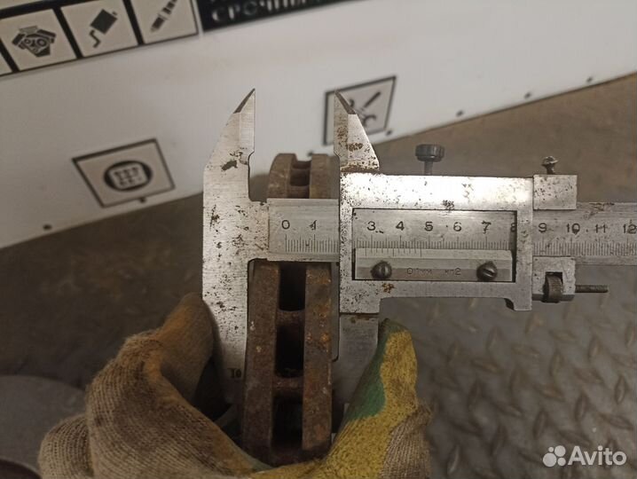 Диск тормозной передний для Ford Mondeo 4