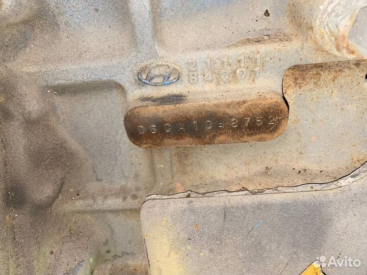 Двигатель D6CA на Hyundai HD250 Контрактный