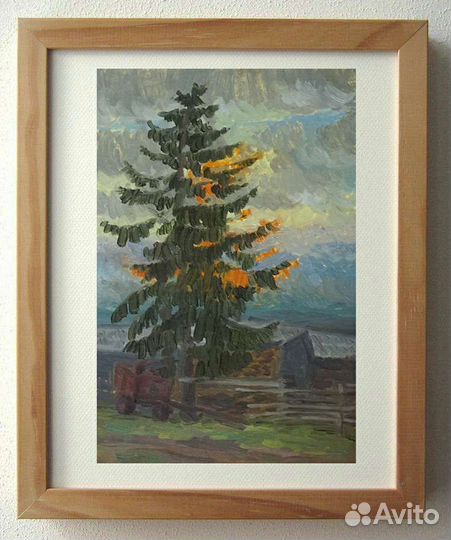 Картина маслом пейзаж