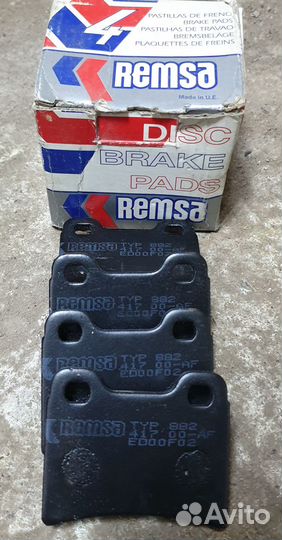 Тормозные колодки Ford Escort 5 90-92