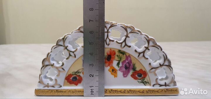 Фарфоровая салфетница Китай