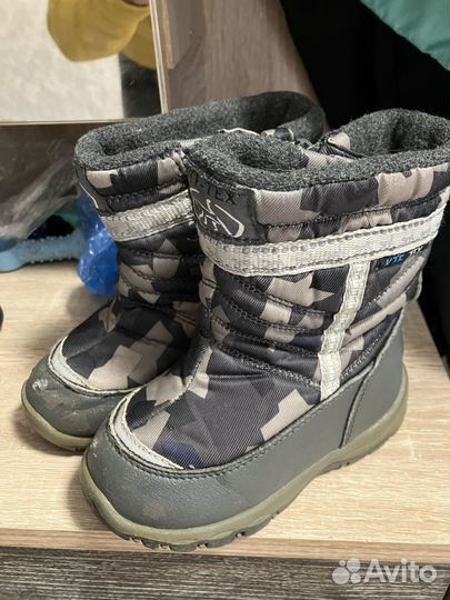 Сапожки утепленные