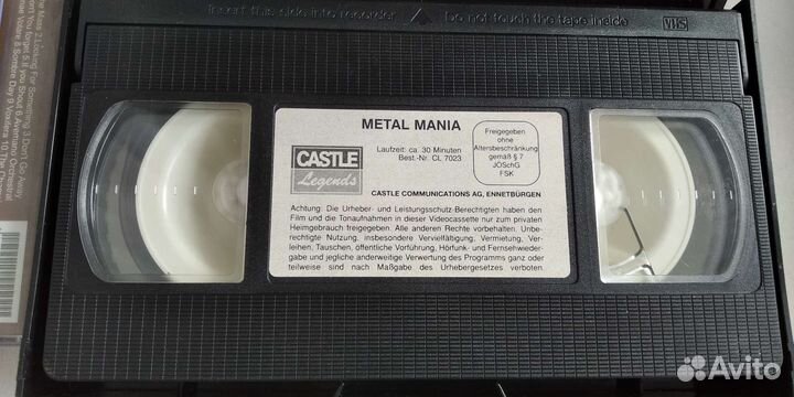 Рок на видео- и аудиокассетах