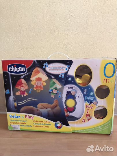 Мобиль на кроватку Chicco Relax&Play 0+