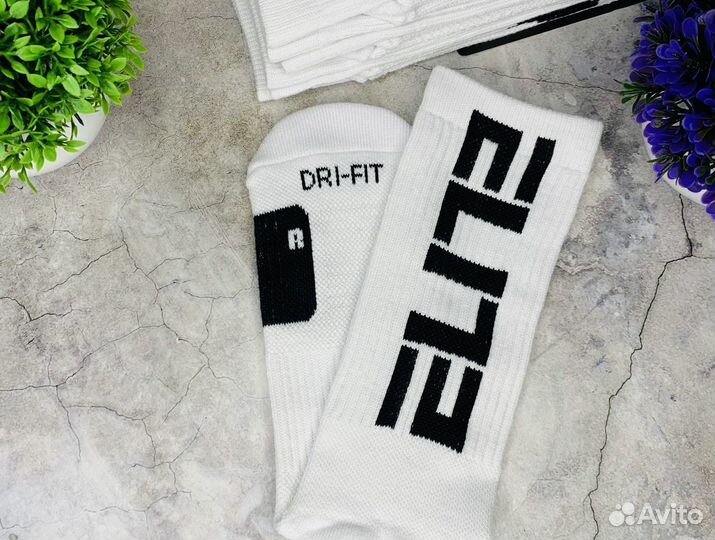 Носки Nike Elite оригинал белые