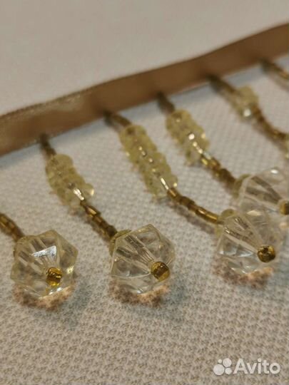 Бахрома для штор стеклярус