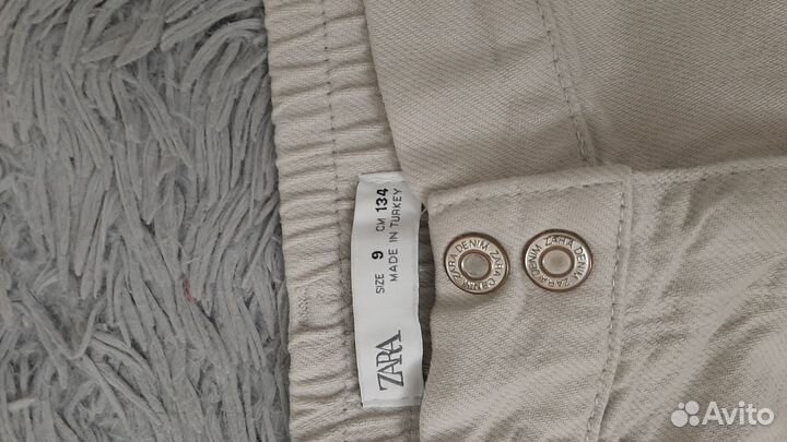 Джинсы zara для девочки 134