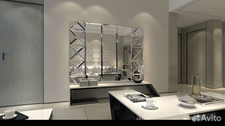 Зеркало с фацетом