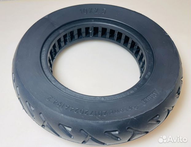 Покрышка литая 10х2.5 kugoo m4/m4pro