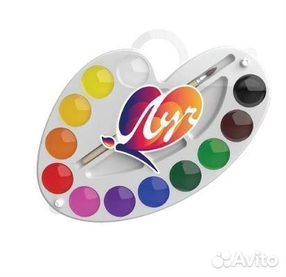 Акварель Палитра 12цв 205868