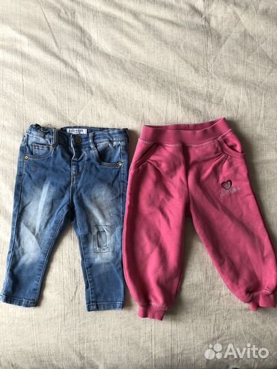 Вещи на девочку пакетом 74-80