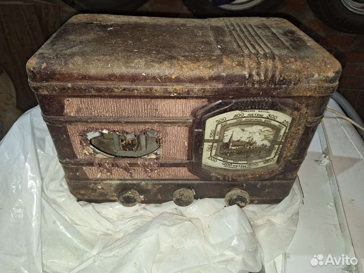 Ламповый радиоприемник Дунай