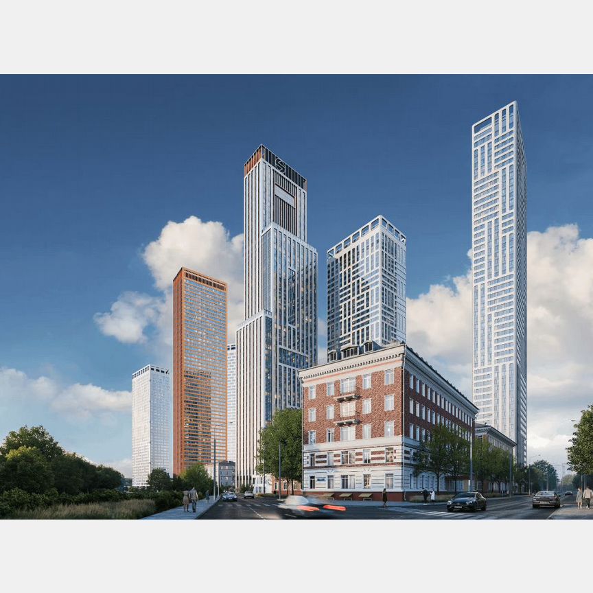 1-к. квартира, 54,8 м², 18/60 эт.