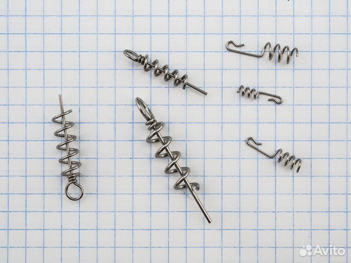 Штопоры (спирали) для силиконовых приманок