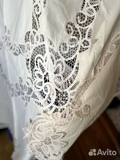 Скатерть ручное кружево
