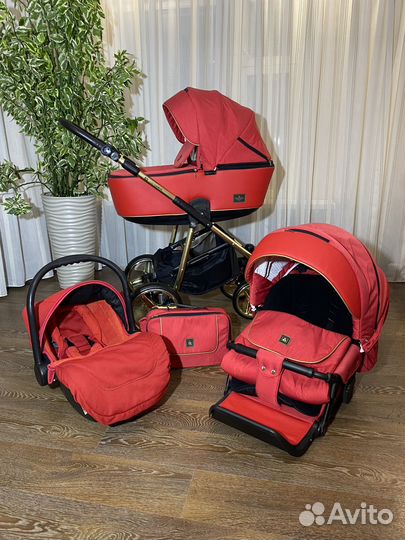 Коляска adamex barcelona 3в1