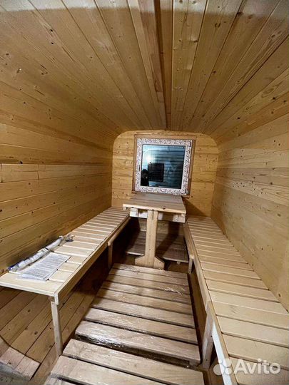 Баня квадро 6 метров