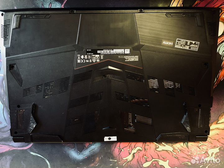 Игровой ноутбук MSI GF75 Thin 10UD