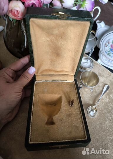 Подставка для яйца. Серебро. Антиквариат