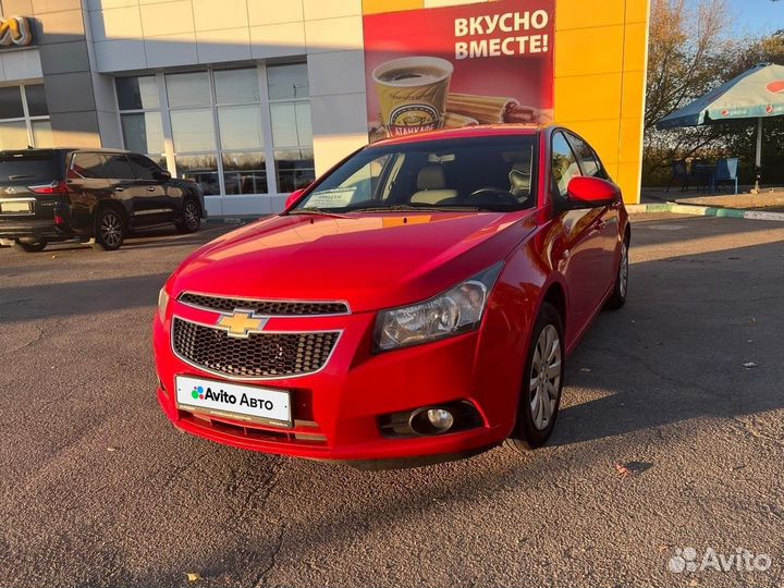 Chevrolet Cruze 1.8 AT, 2012, 180 000 км