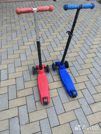 Самокат трехколесный