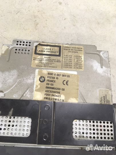 Блок DVD навигации bmw е65 e66