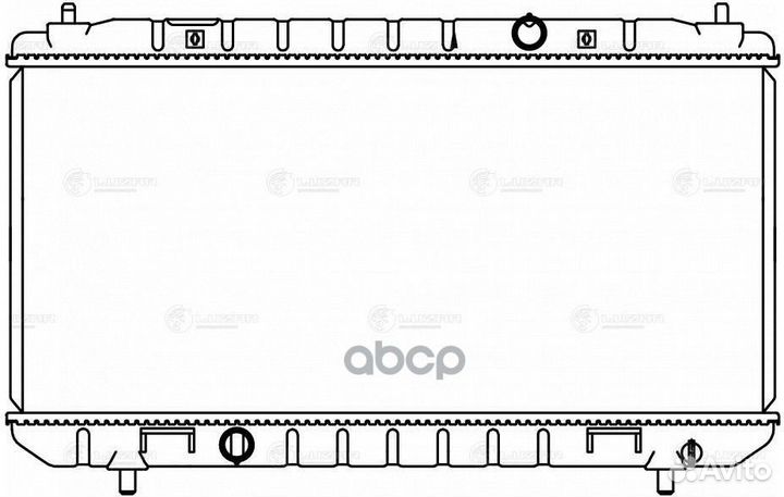 Радиатор охлаждения Lifan X50 15- 1.5i M/A Luza