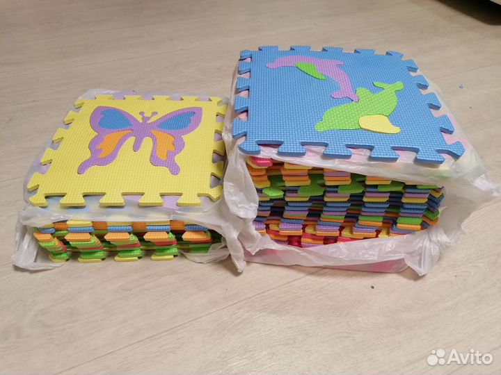 Мягкие напольные пазлы