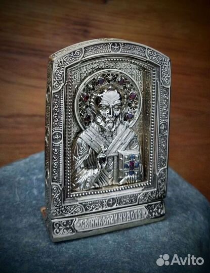 Икона настольная Николай Чудотворец