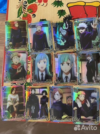 Карточки магическая битва/jujutsu kaisen